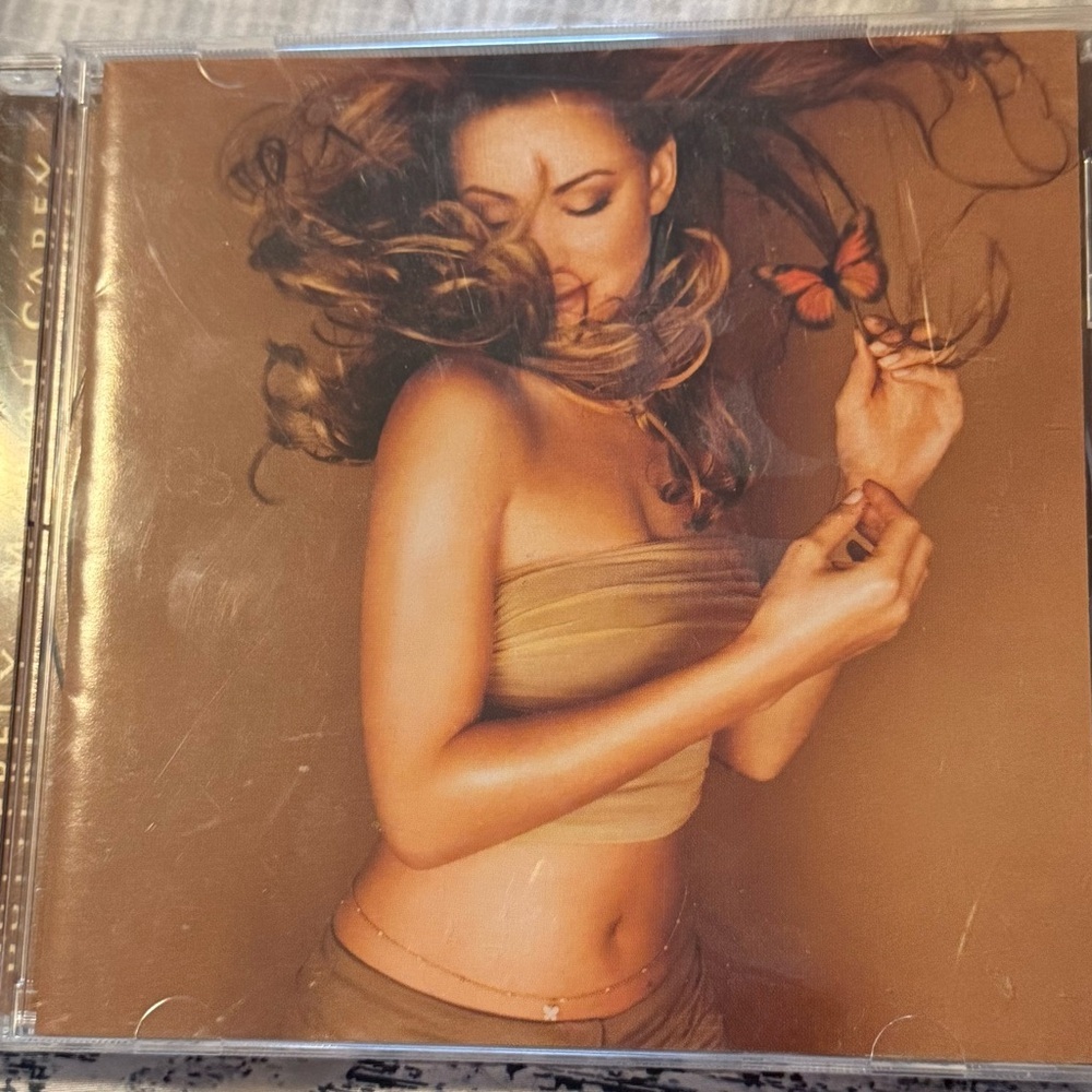 Music Album CD with Brown Cover